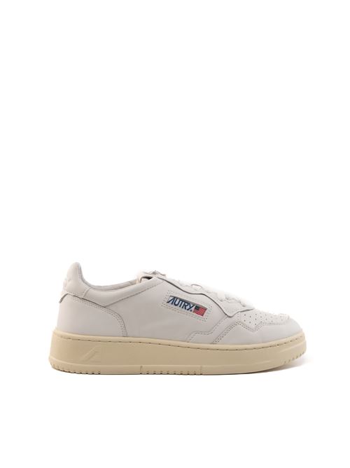 Sneakers Autry Medalist Low in pelle di capra bianco AUTRY | AULMGG04