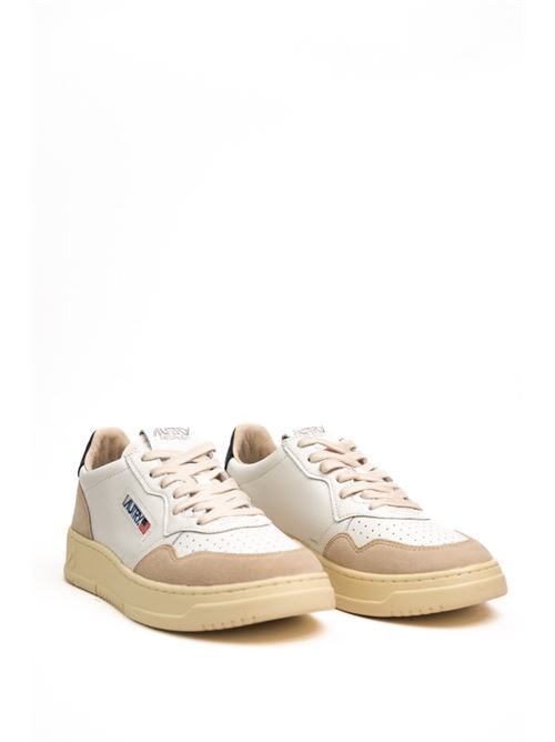 Sneakers Autry Medalist Low in pelle e suede Bianco/Blu AUTRY | AULMLS28