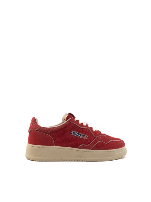 Sneakers Autry Medalist Low in suede Red Gum AUTRY | AULWS413