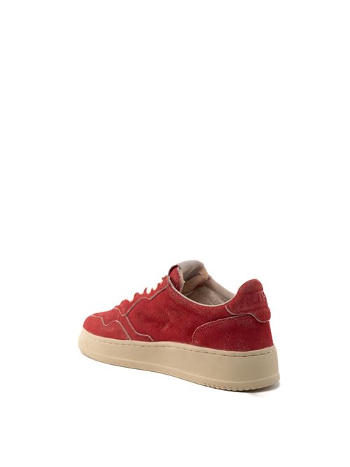 Sneakers Autry Medalist Low in suede Red Gum AUTRY | AULWS413