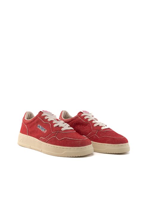 Sneakers Autry Medalist Low in suede Red Gum AUTRY | AULWS413