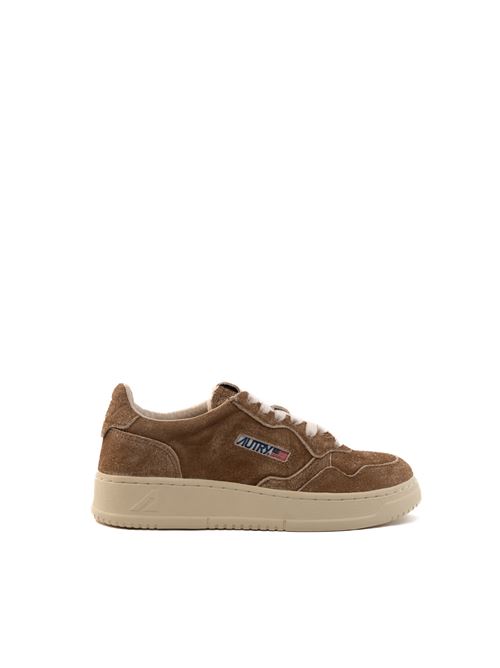 Sneakers Autry Medalist Low in suede Brown Texas AUTRY | AULWS414