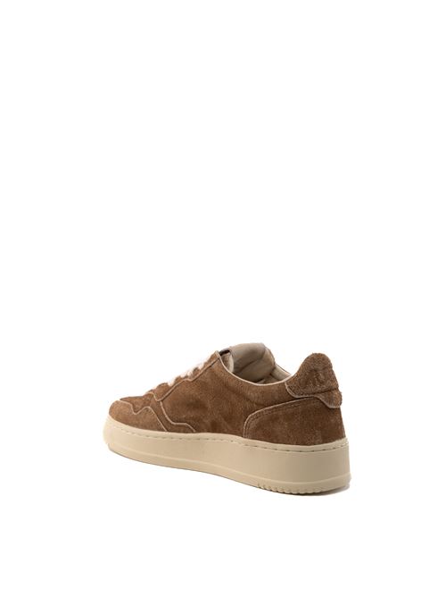 Sneakers Autry Medalist Low in suede Brown Texas AUTRY | AULWS414