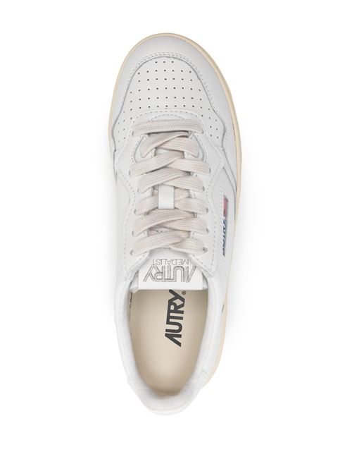 Sneakers Autry Medalist Platform in pelle Bianco/ AUTRY | PTLWLL15