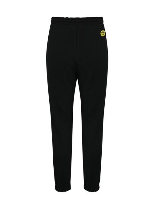 Pantalone joggers in cotone nero Barrow | F4BWUAFP135110