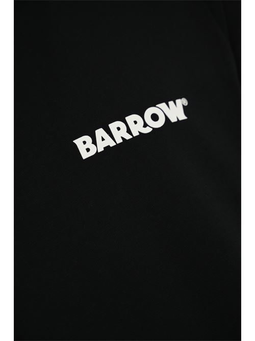 T-shirt con logo in cotone nero Barrow | F4BWUATH134110