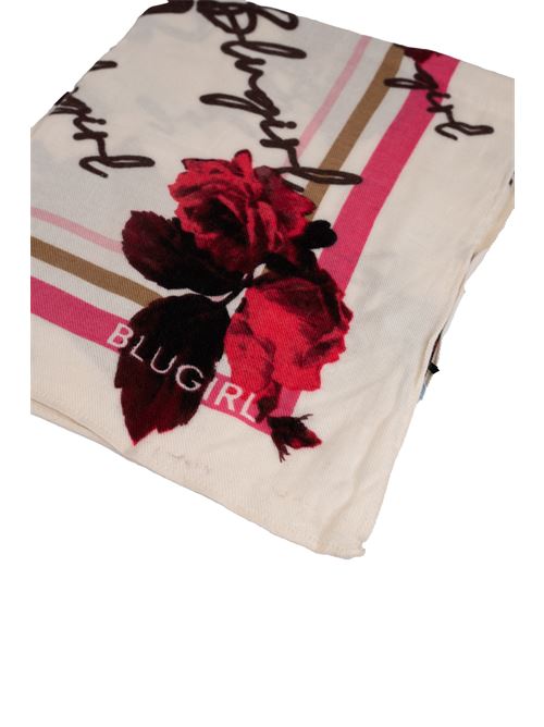 Foulard con stampa in viscosa e lana BLUGIRL | PF4032T030091652