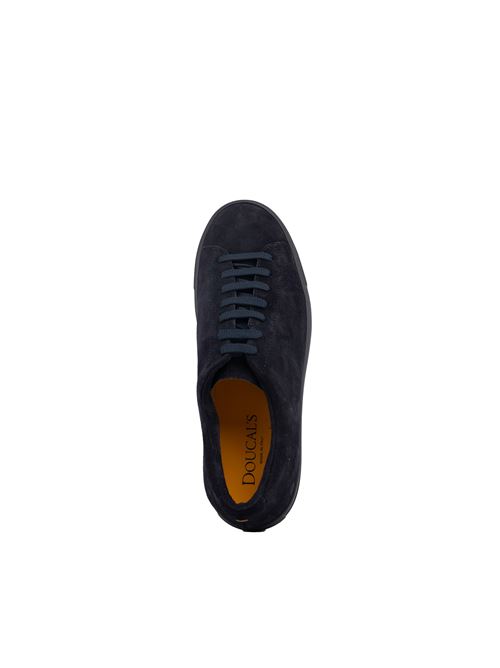 Sneakers in pelle scamosciata blu DOUCAL'S | DU3341ROGEUV009BB00