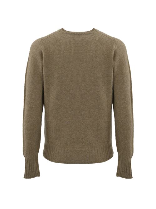 Maglione girocollo in cashmere sabbia DRUMOHR | D4W103540