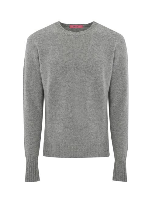 Maglione girocollo in cashmere grigio DRUMOHR | D4W103620