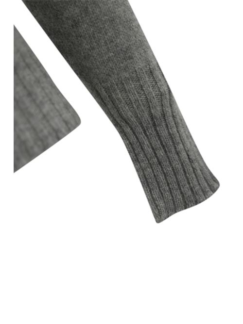 Maglione girocollo in cashmere grigio DRUMOHR | D4W103620