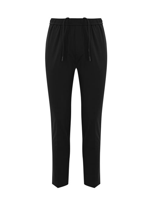 Pantalone in tessuto tecnico nero PMDS | F25P41837040020