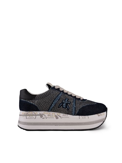 Sneakers Beth 6956 in denim PREMIATA | BETH6957