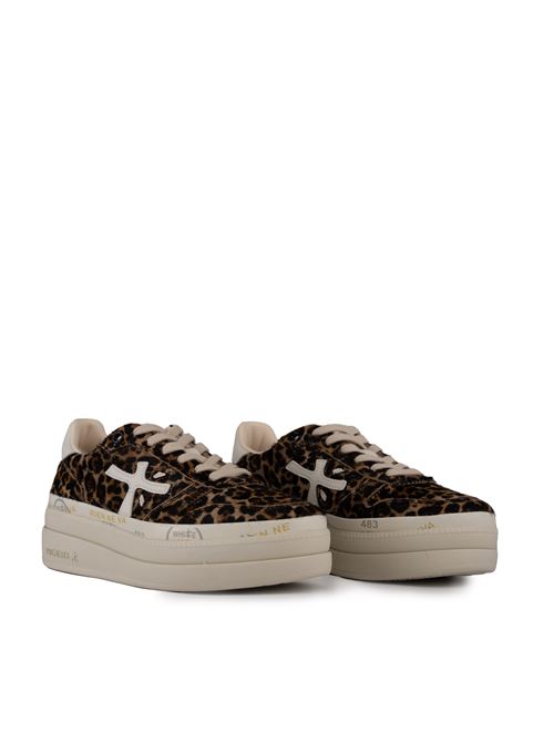 Sneakers Micol 7034 in pelle rasata animalier PREMIATA | MICOL7034