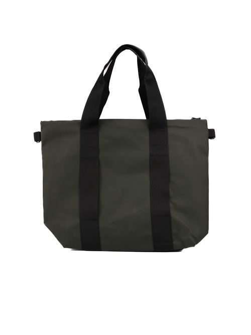 Borsa in tessuto tecnico green RAINS | 14160GREEN