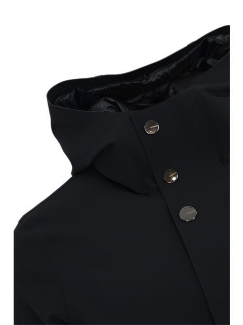 Giubbotto parka Down Under Floating in piuma d'oca nero RRD | W2401160