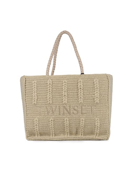 Borsa Shopper Bohemienne in tricot TWINSET | 242TD812011952