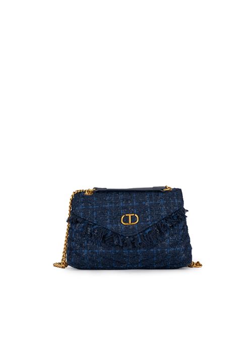 Borsa Dreamyin tweed melange blu denim TWINSET | 242TD830012006