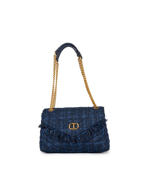 Borsa Dreamyin tweed melange blu denim TWINSET | 242TD830012006