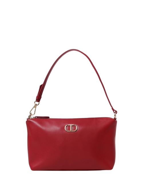 Borsa a spalla Mignon effetto pelle Rosso veneziano TWINSET | 242TD838000740