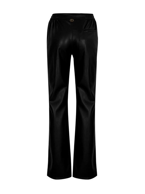 Pantalone effetto pelle Nero TWINSET | 242TP220100006