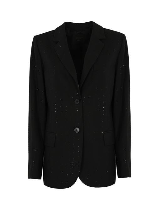 Giacca blazer in panno con paillettes TWINSET | 242TT216000006