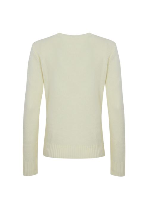 Maglione in lana e cashmere con ricamo TWINSET | 242TT350000282