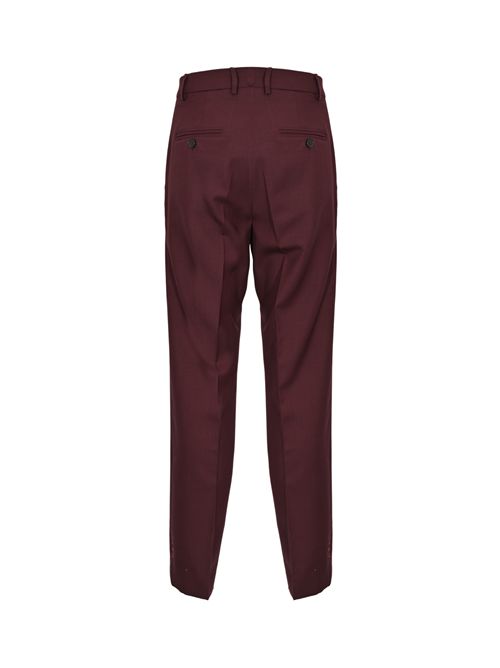 Pantalone chino in cotone AMARANTO | B6F003439