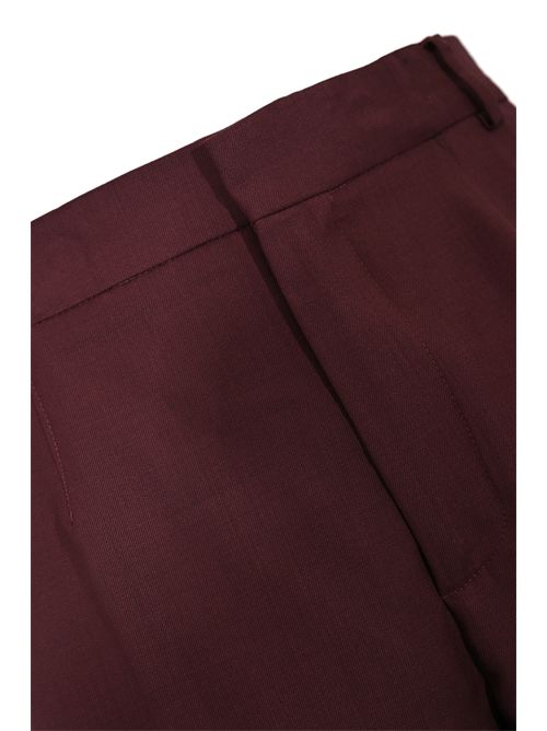 Pantalone chino in cotone AMARANTO | B6F003439