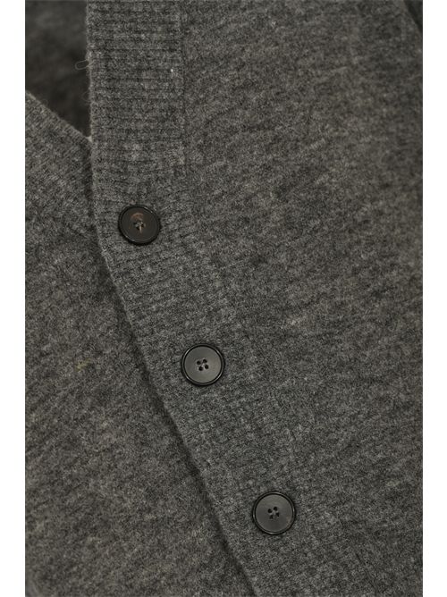 Cardigan in lana Antracite AMARANTO | B9F005995