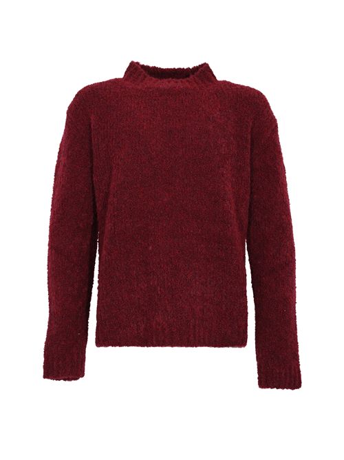 Maglione in misto lana AMARANTO | B9F007839