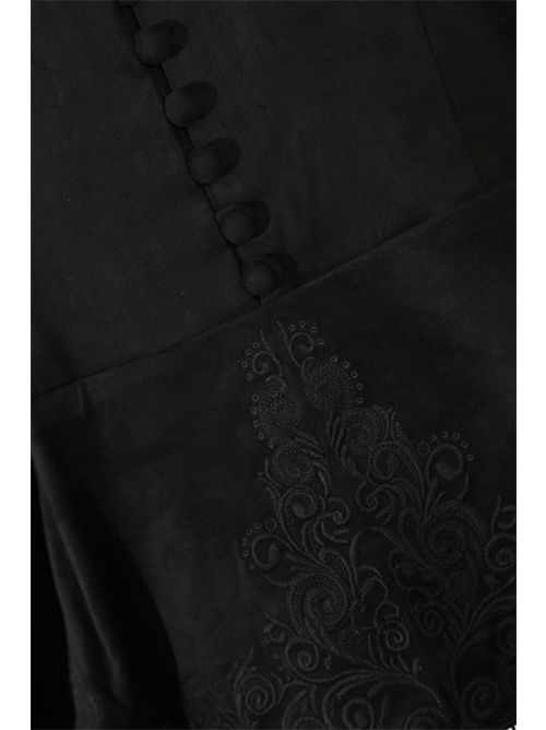 Camicia in misto cotone con nappine AMOSA | A25FWCA09U.V.