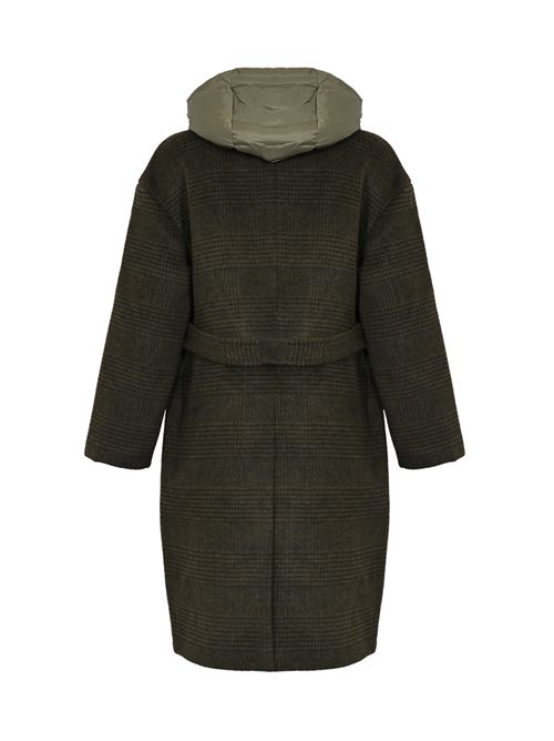 Cappotto doppiopetto in lana e nylon AMOSA | A25FWCT05U.V.