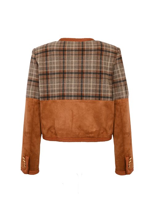 Giacca in maglia e velluto AMOSA | A25FWGI03U.V.