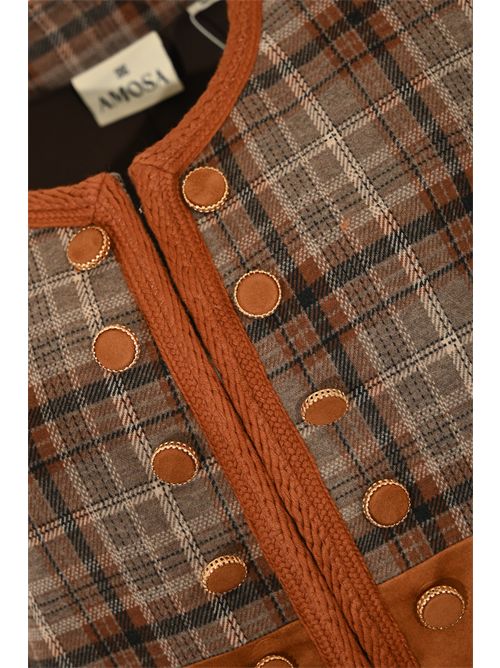 Giacca in maglia e velluto AMOSA | A25FWGI03U.V.