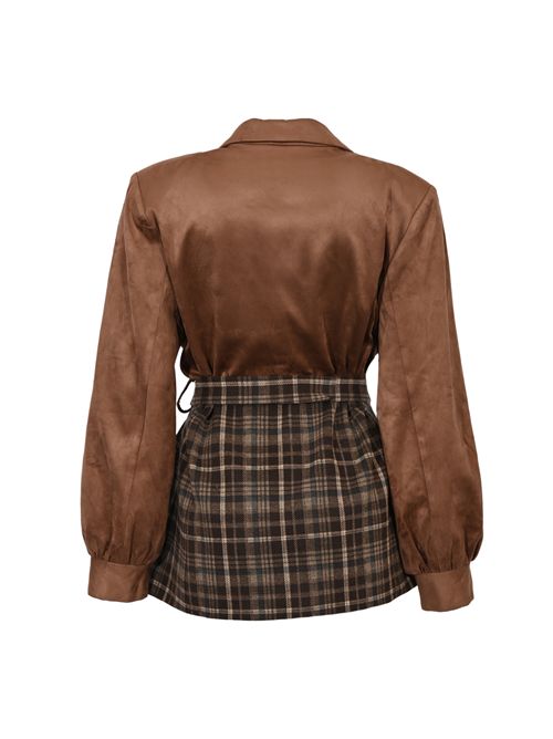 Giacca in misto cotone effetto velluto AMOSA | A25FWGI08U.V.