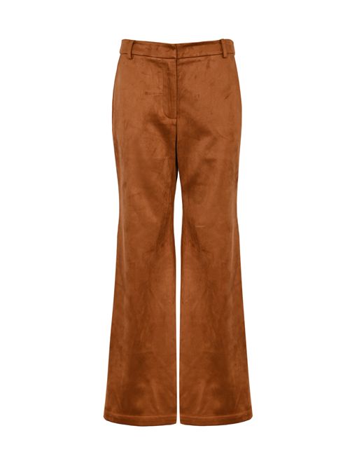Pantalone in velluto di misto cotone AMOSA | A25FWPA05CAMEL