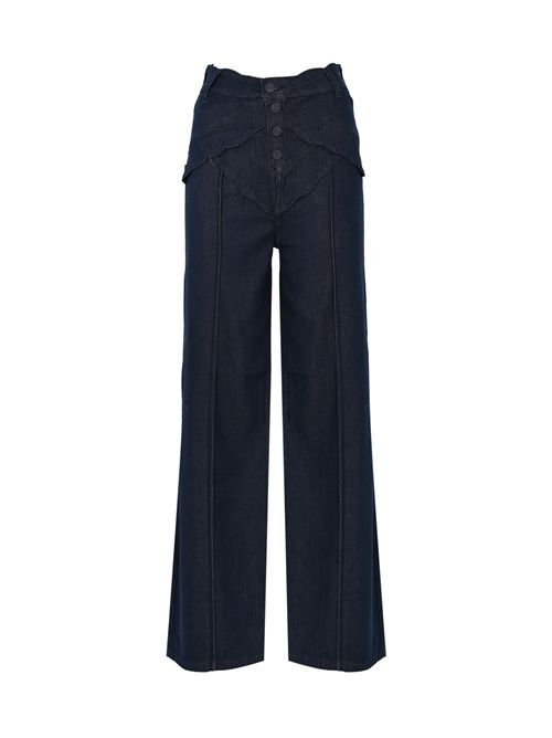 Pantalone in denim di lyocell AMOSA | A25FWPJ01BLU