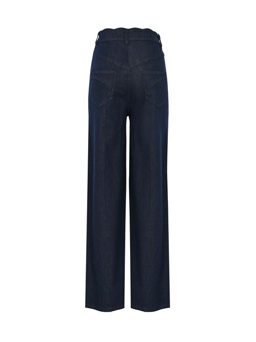 Pantalone in denim di lyocell AMOSA | A25FWPJ01BLU