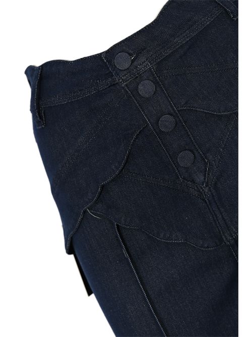 Pantalone in denim di lyocell AMOSA | A25FWPJ01BLU