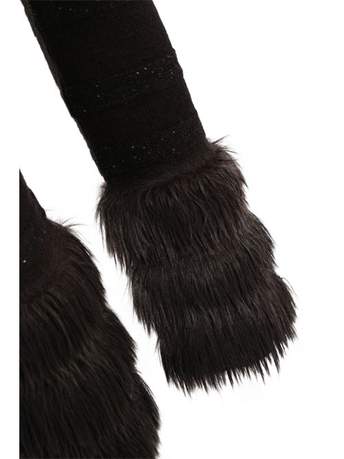 Pantalone in maglia di misto lana con frange al fondo AMOSA | A25FWPM20U.V.