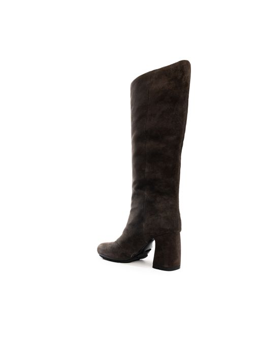 Stivale Eliah in suede Ash | ELIAH01