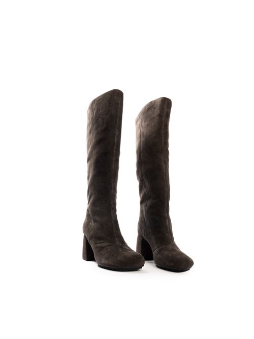 Stivale Eliah in suede Ash | ELIAH01