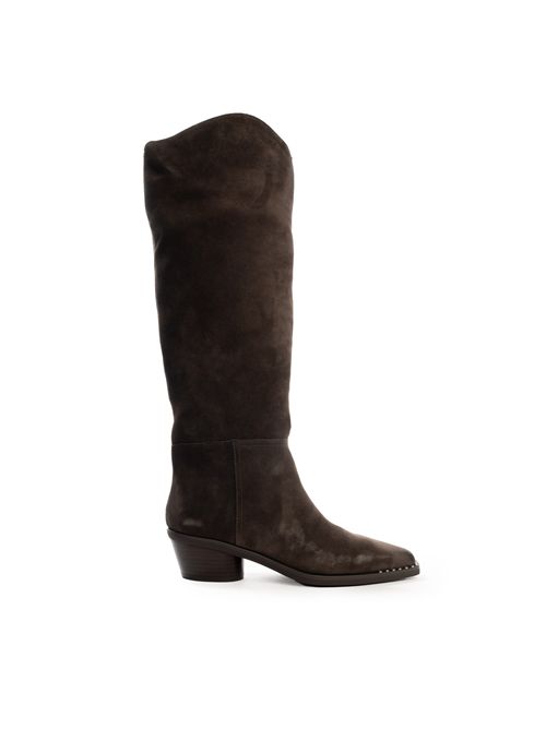 Stivale Harpo in pelle scamosciata Ash | HARPO02