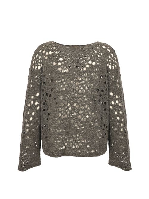 Maglia girocollo in misto alpaca e lana ATOMO | AI25AFD6906AI