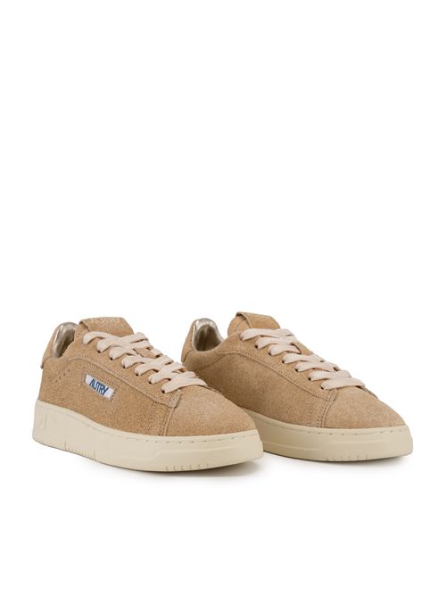 Sneakers Dallas Low in suede stars Sand AUTRY | ADLWUS02