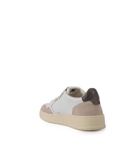 Sneakers Medalist Low in pelle e suede White/Morel AUTRY | AULMLS01