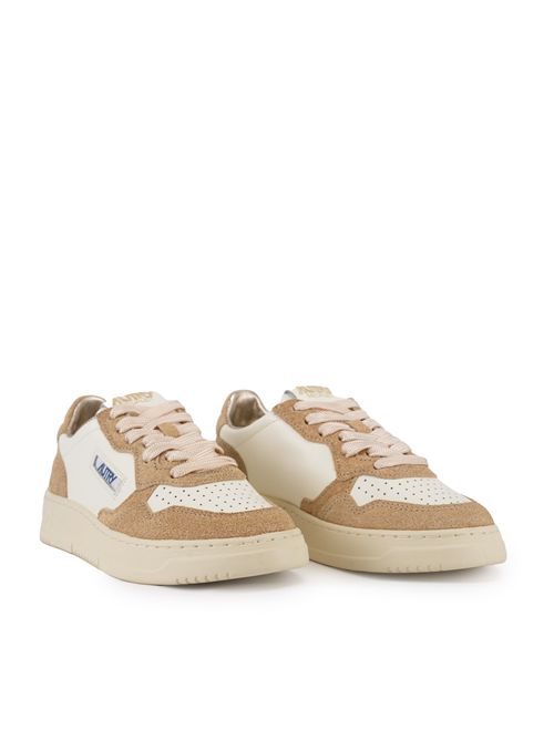 Sneakers Medalist Low in pelle e suede stars Marsh/Sand AUTRY | AULWTA03