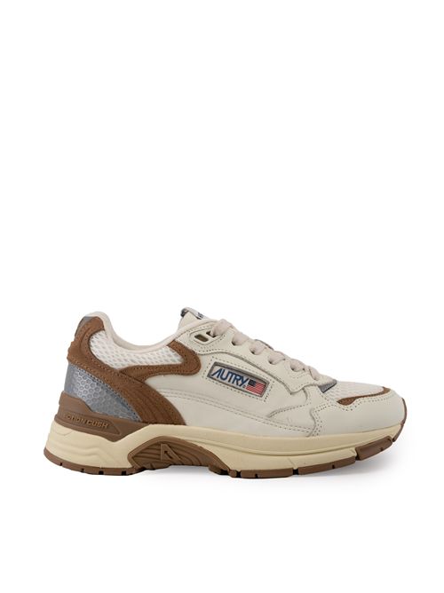 Sneakers Hyperway in mesh e suede Mars/Ciger AUTRY | HYLWGN03