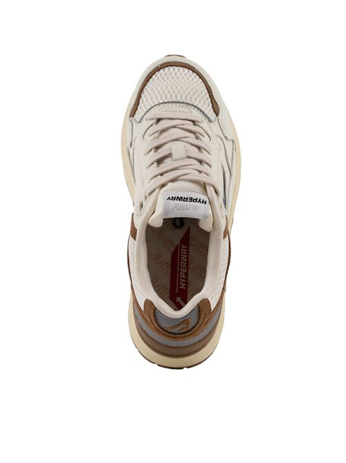 Sneakers Hyperway in mesh e suede Mars/Ciger AUTRY | HYLWGN03